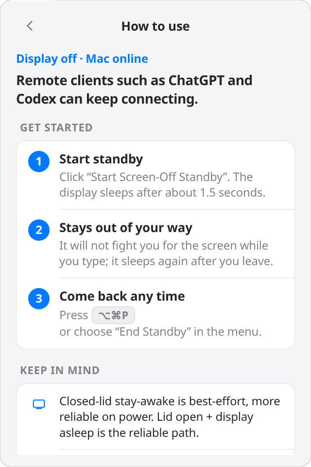 Built-in How to use guide inside the popover