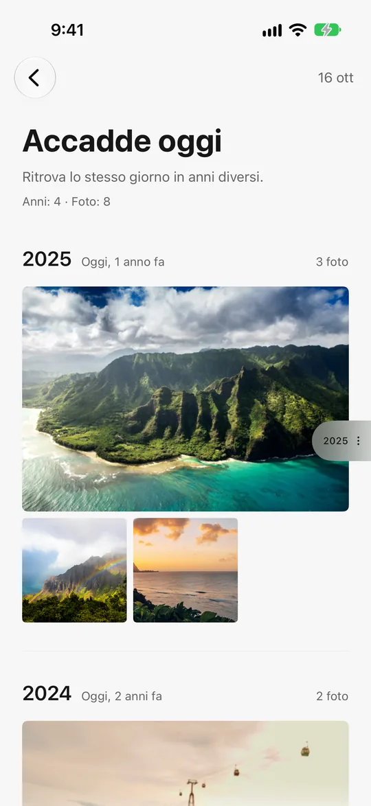 Accadde oggi: tre foto scattate alle Hawaii esattamente un anno fa